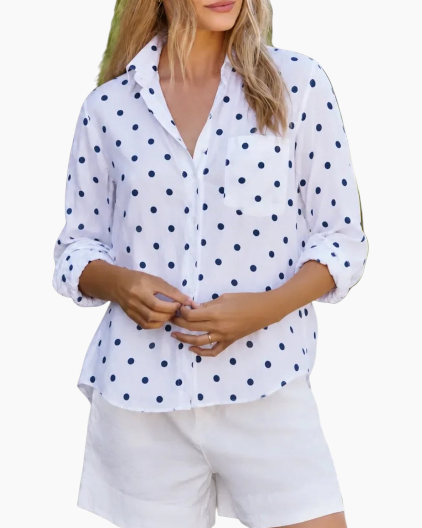 Frank & Eileen Eileen Button Up