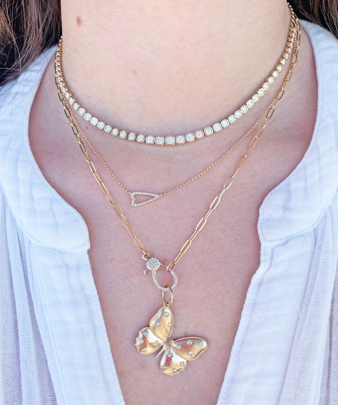 Vintage La Rose Icon Chain, 18"