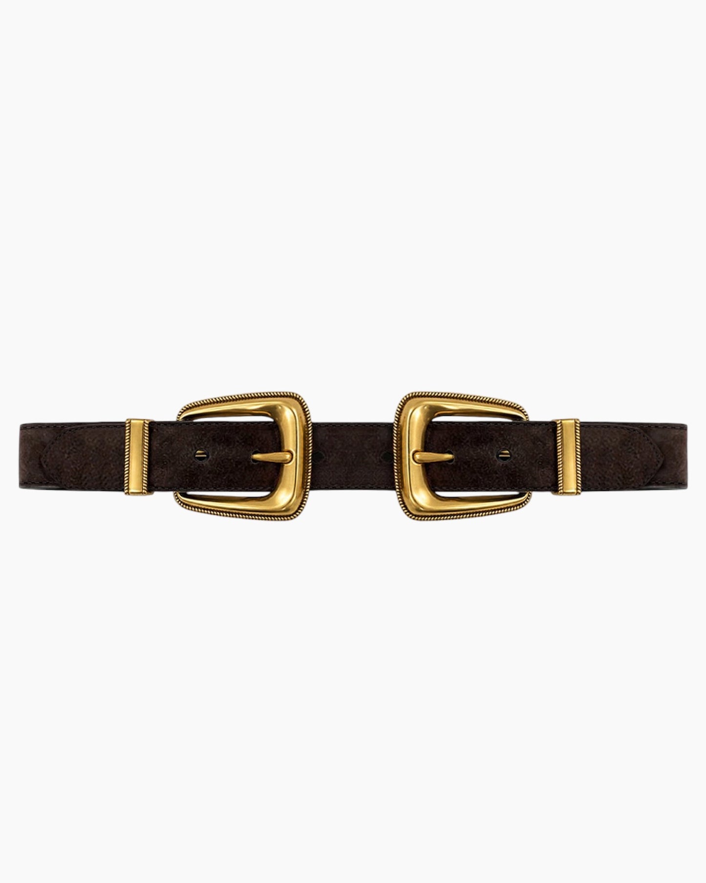 Veronica Beard Suede Double Belt