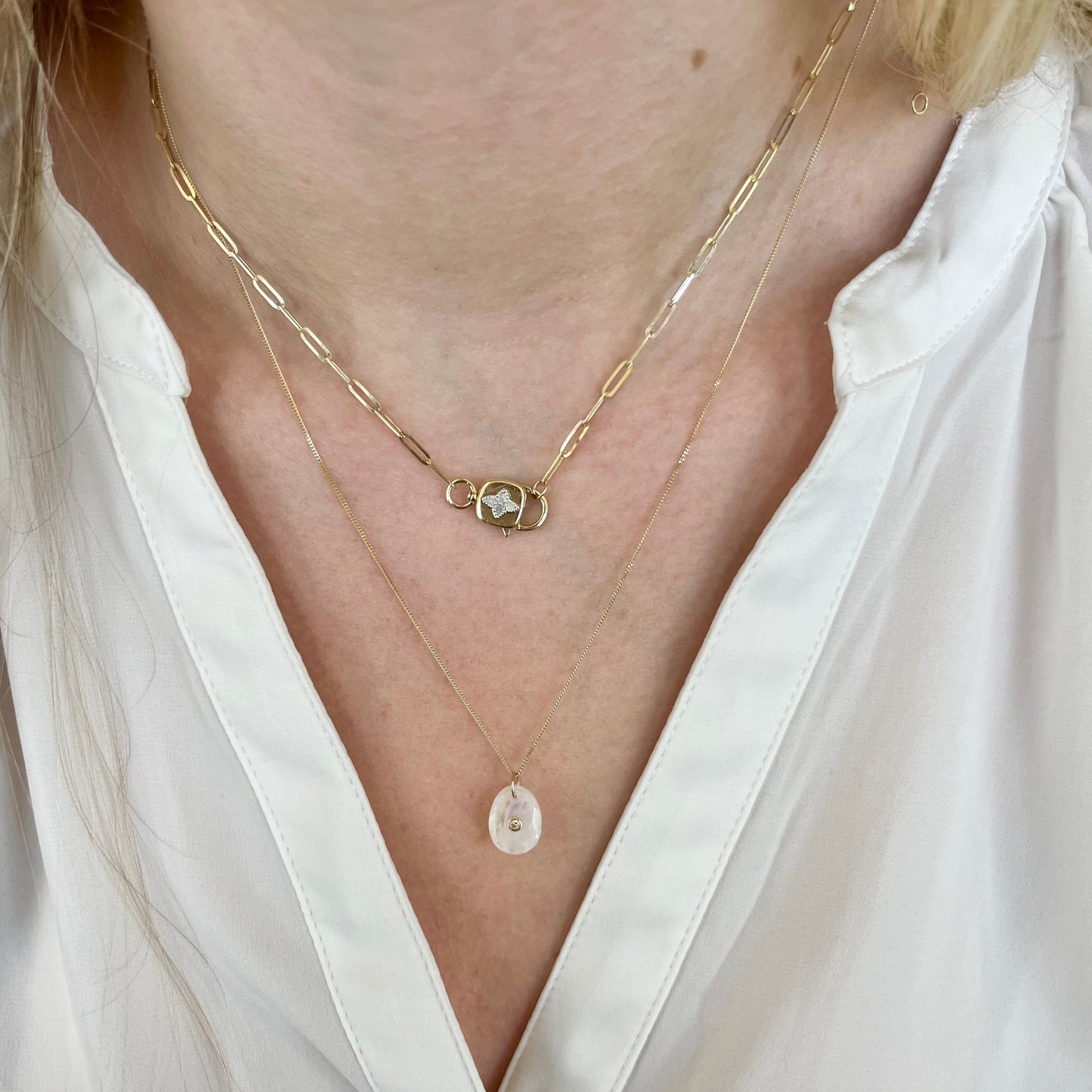 Pascale Monvoisin Orso Moonstone Necklace