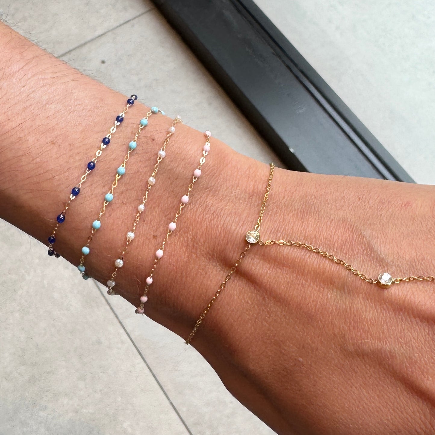 Classic Gigi Bracelet Opal 6.7"
