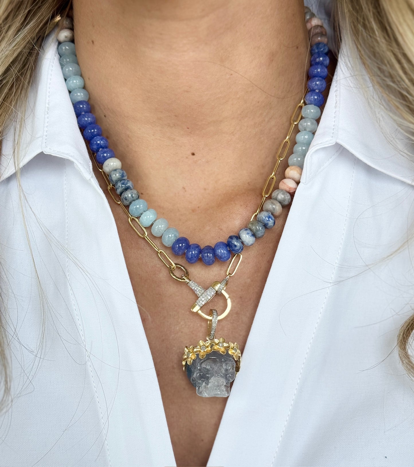 TRUNKSHOW The Woods Brass Delicate Paperclip Chain