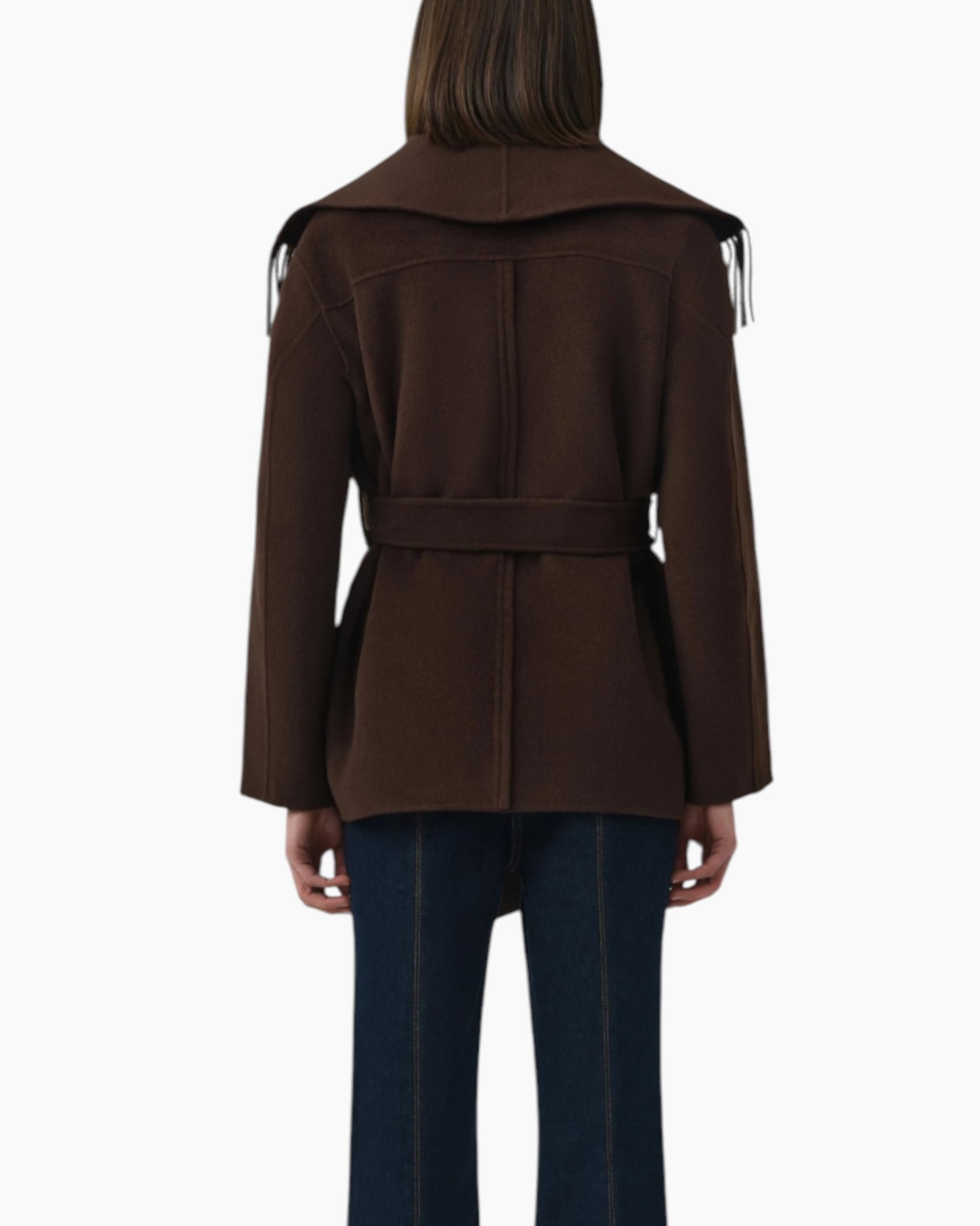 Simkhai Rowen Jacket Chocolate