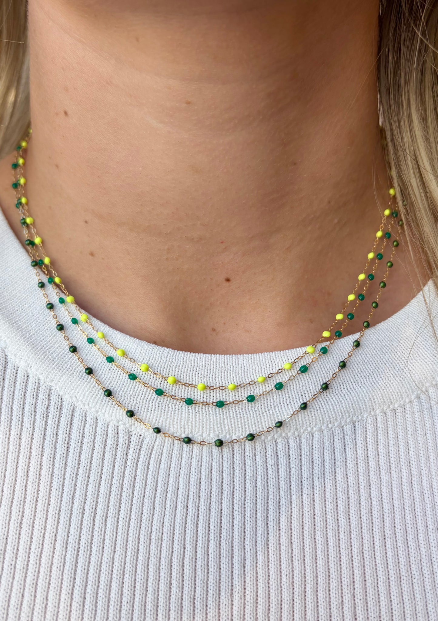 Classic Gigi Necklace Scarab 16.5"