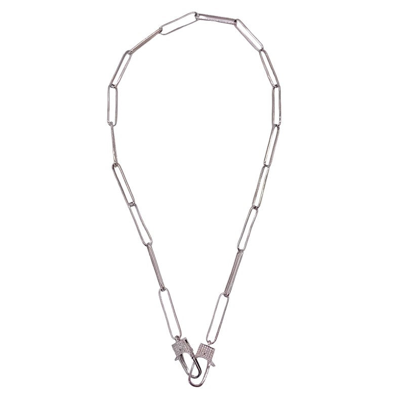 The Woods Fine Jewelry Silver Chain, 24"