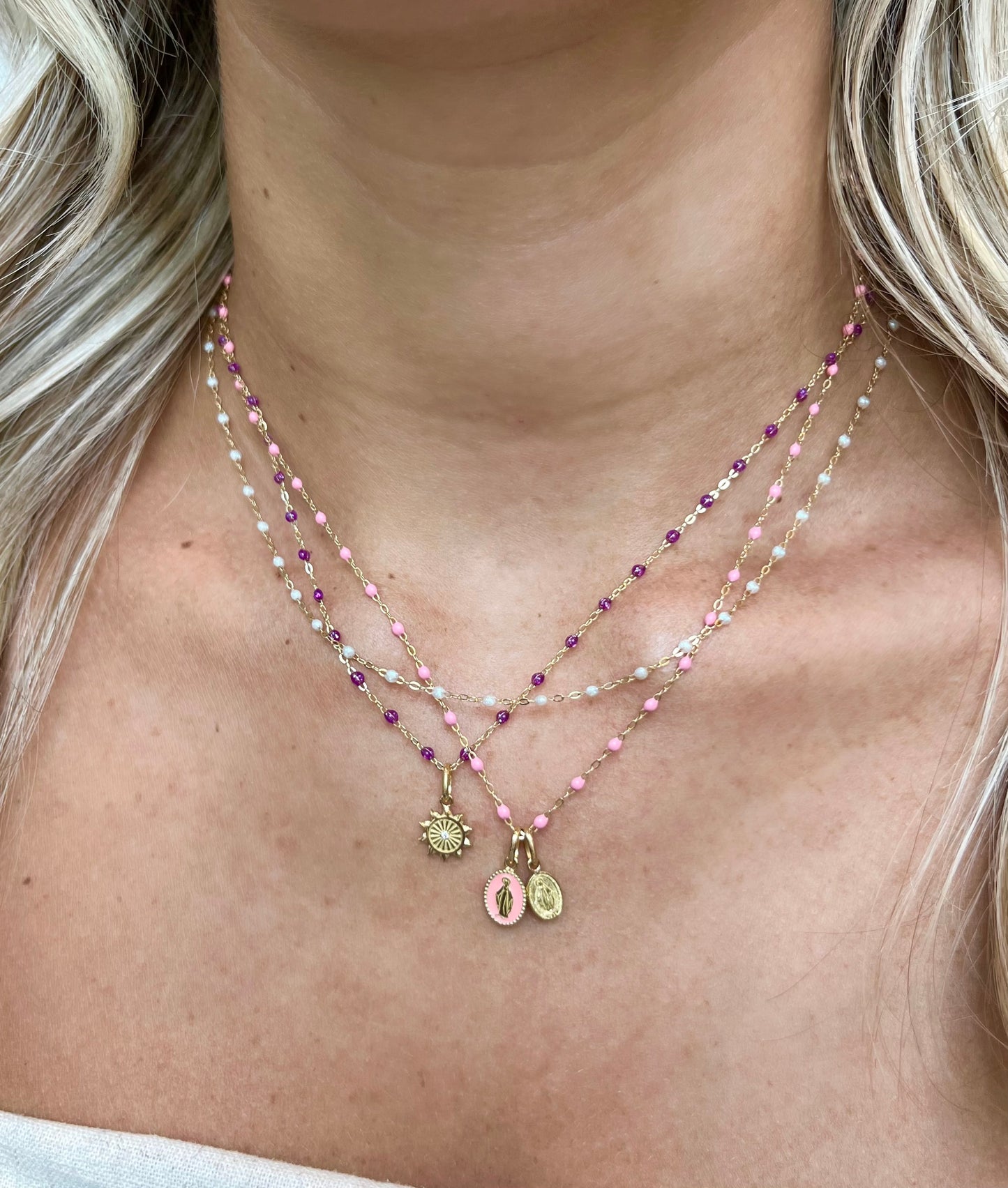 Gigiclozeau Lucky Sun Diamond Pendant