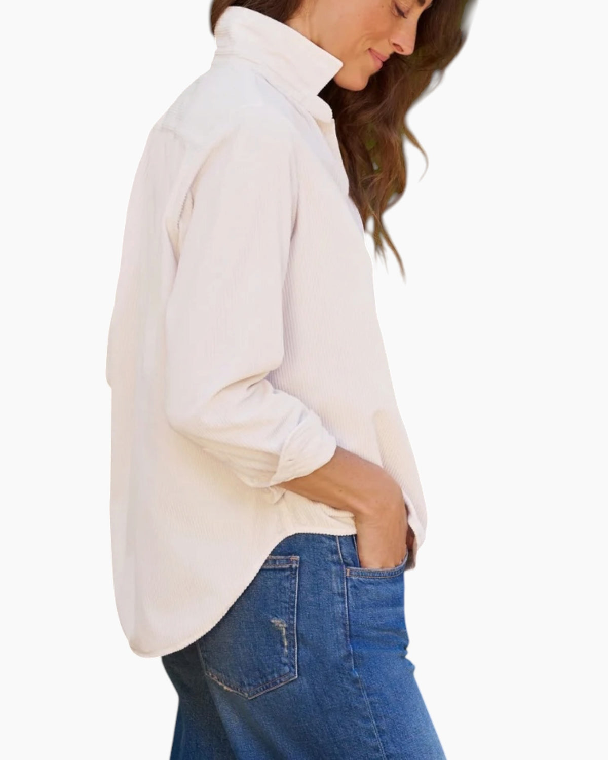 Frank & Eileen Eileen Corduroy Button Up