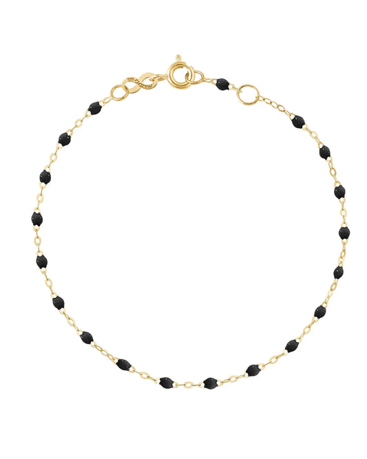 Classic Gigi Bracelet Black 6.7"