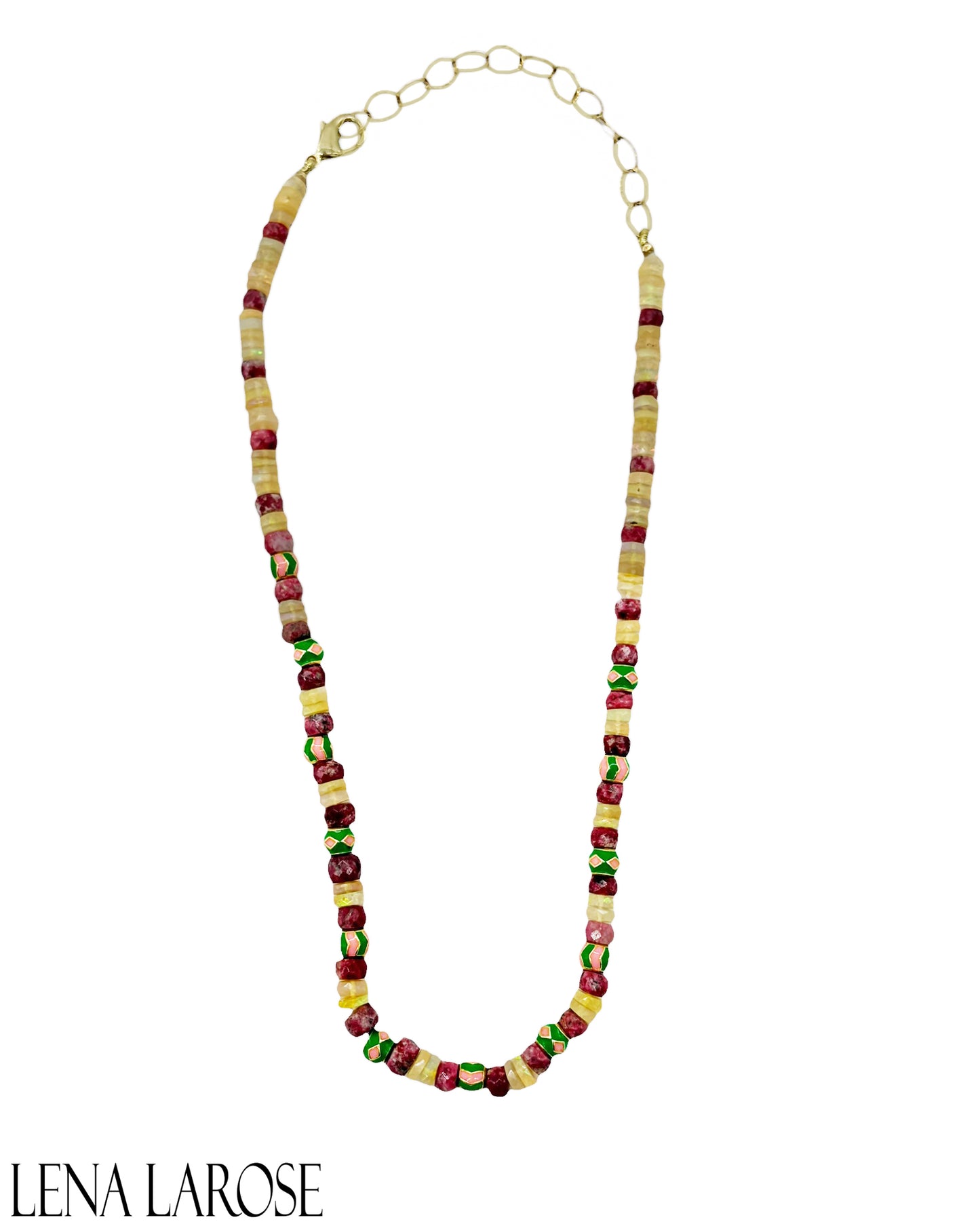 TRUNK-SHOW Royal Nomad Rhodachrosite Mixed Chain