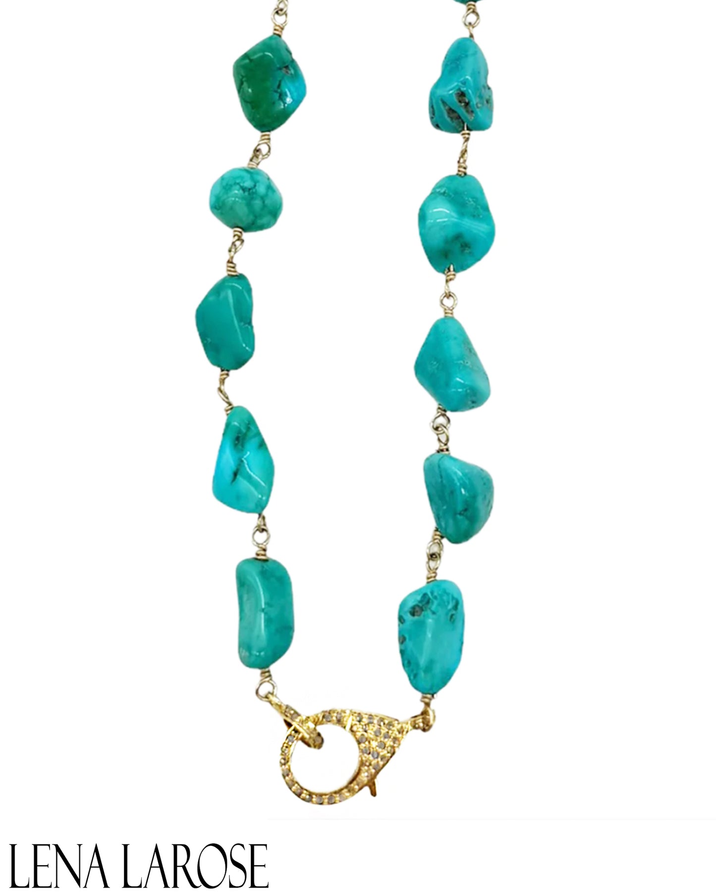 The Woods Fine Jewelry Sleeping Beauty Turquoise Chain