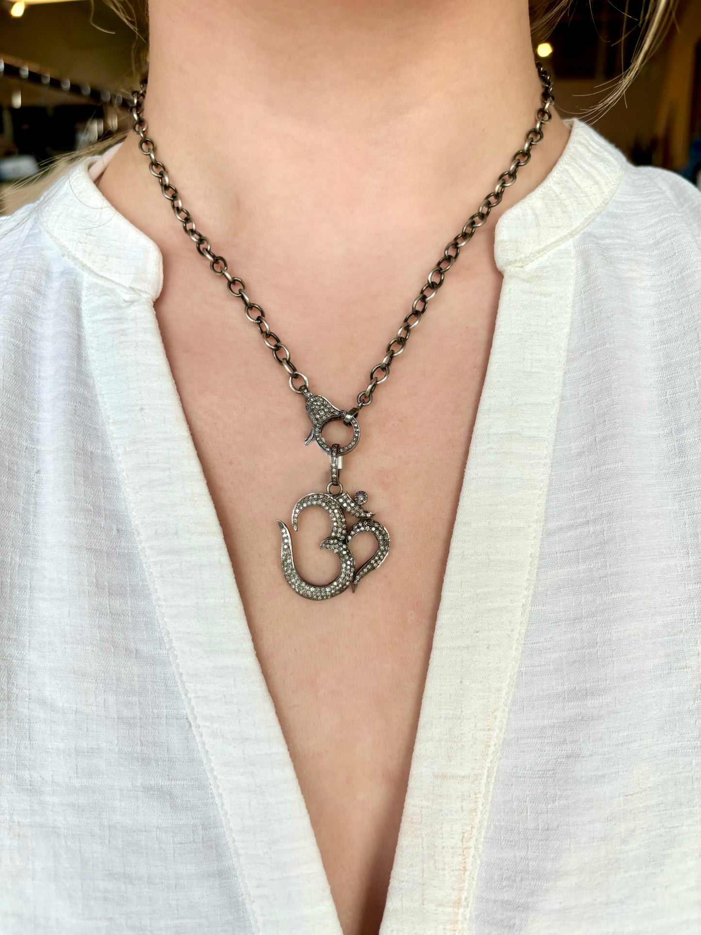 Sample Sale Ohm Pendant