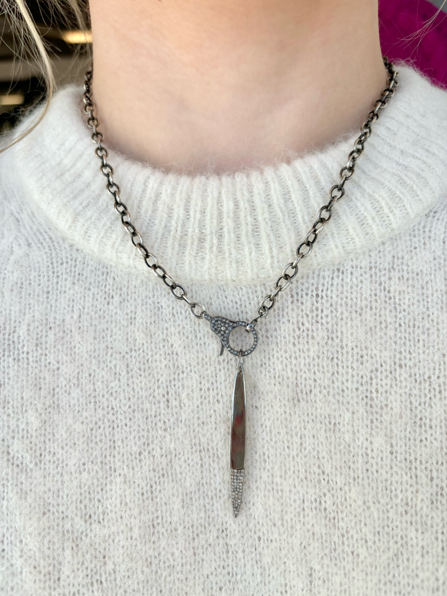 Sample Sale Spike Pendant