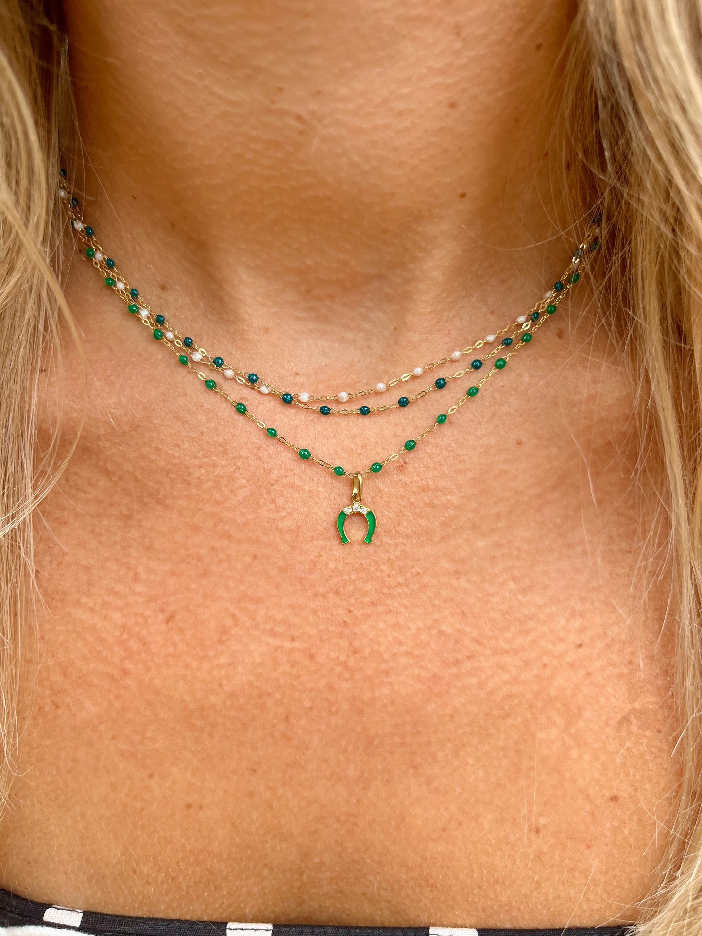 Classic Gigi Necklace Jungle 16.5"