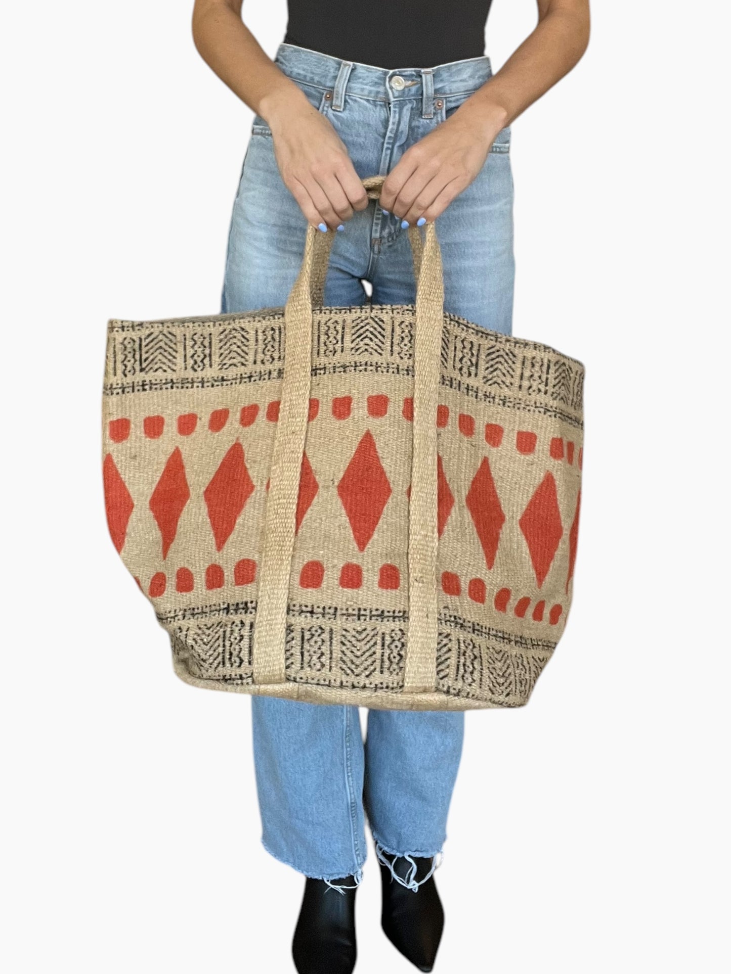 Velvet Kadi Oversized Tote Bag