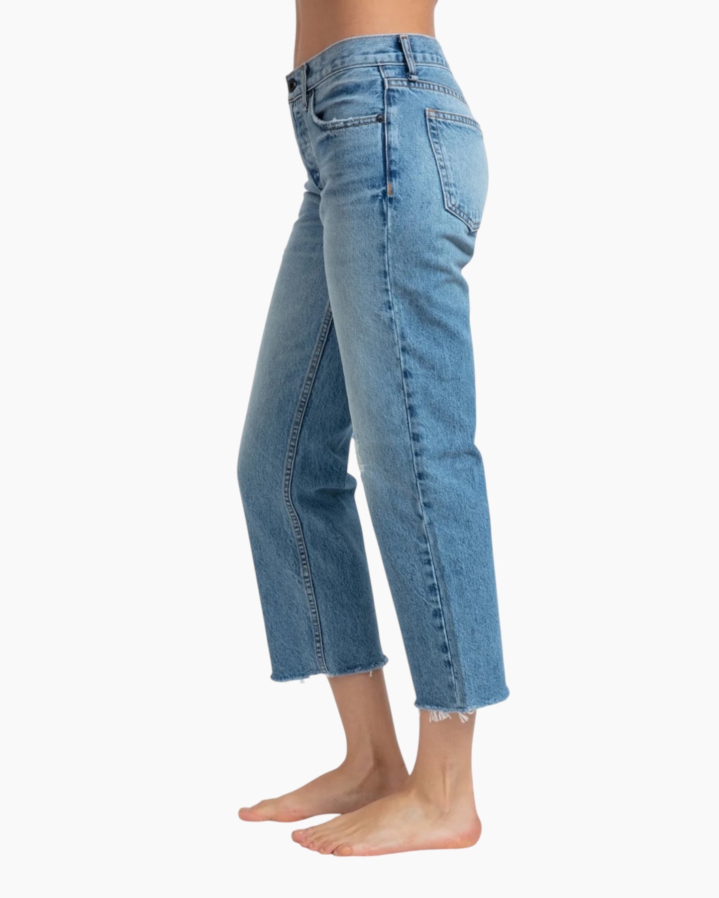 Askk Low Rise Straight Jean
