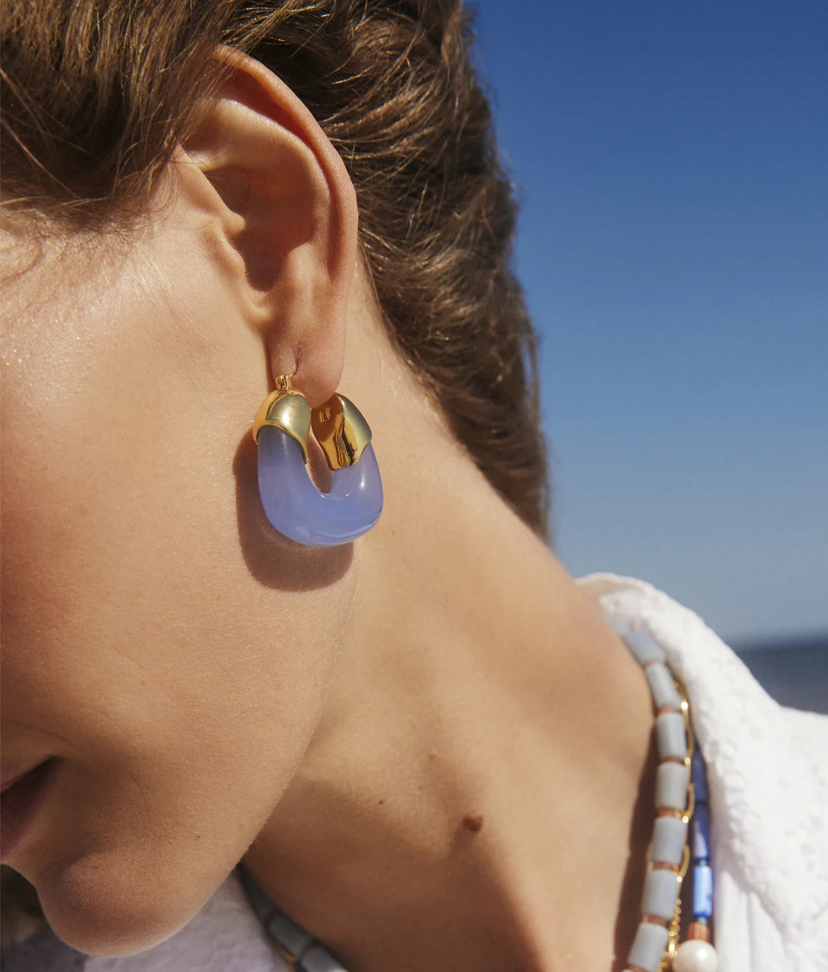 Lizzie Fortunato Organic Hoops