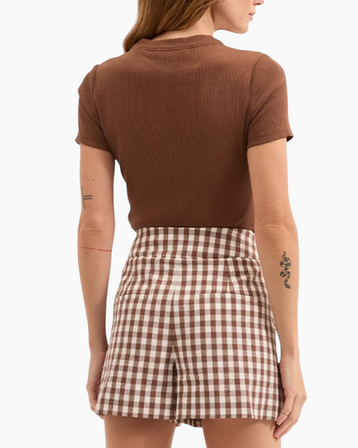Veronica Beard Short Sleeve Dekalb Top