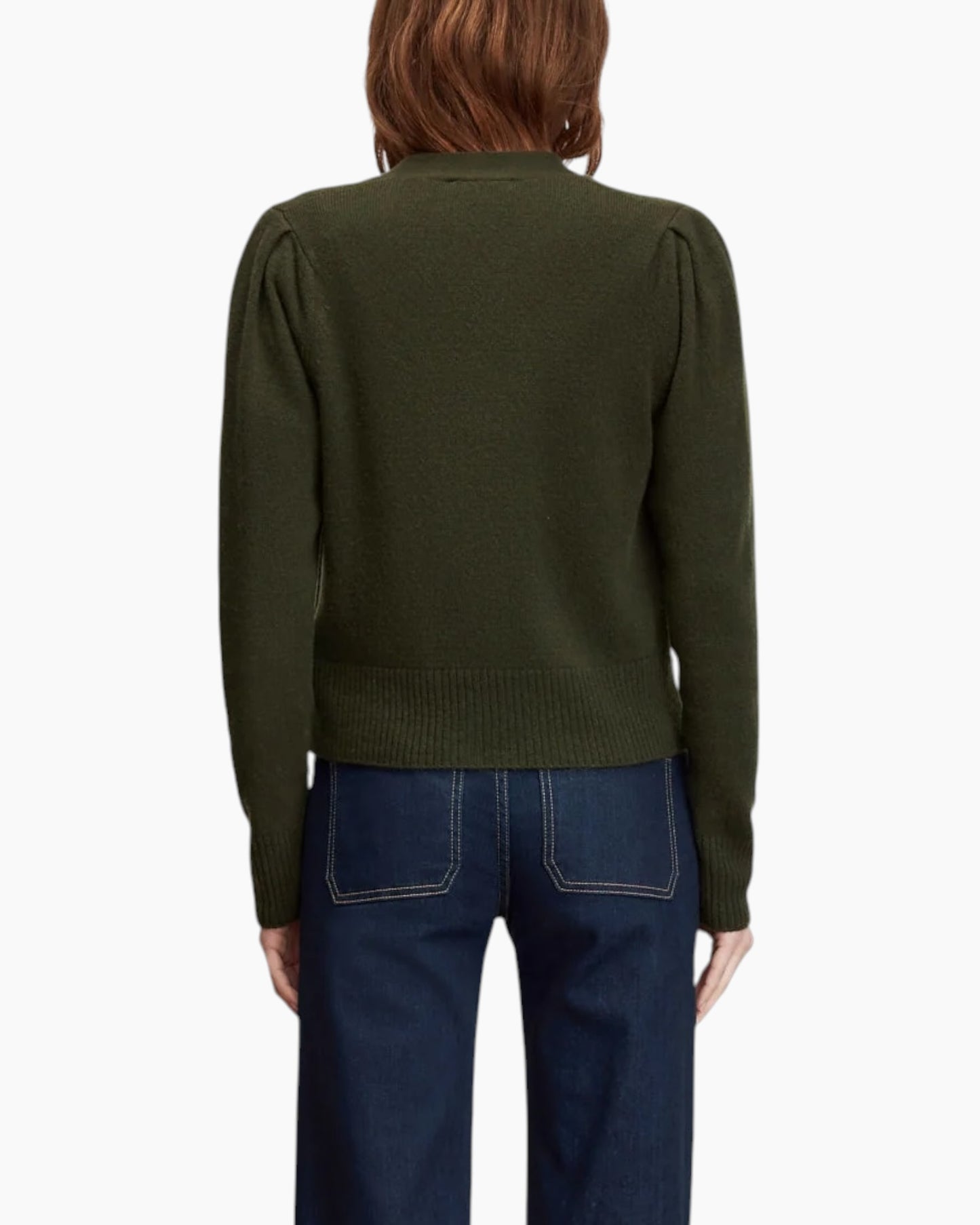 Veronica Beard Solene Cardigan Loden