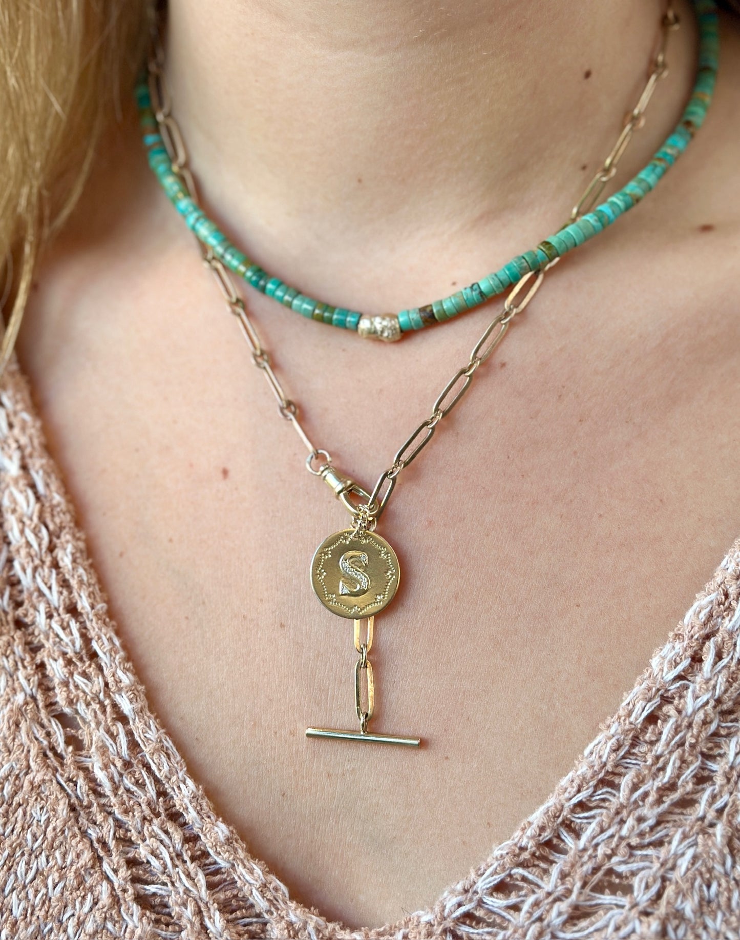 Pascale Monvoisin Alphabet Pendant - S