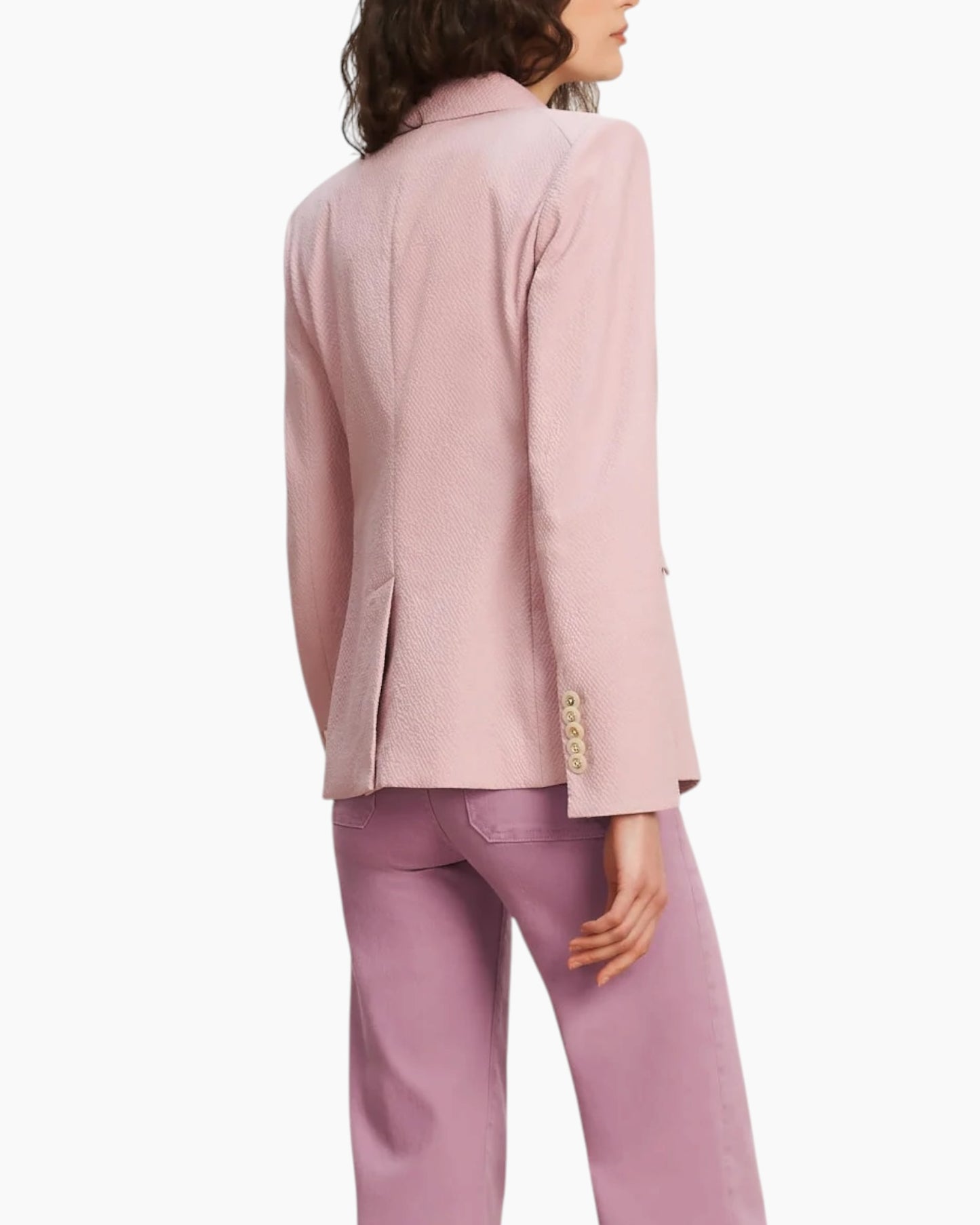 Veronica Beard Miller Seersucker Dickey Jacket