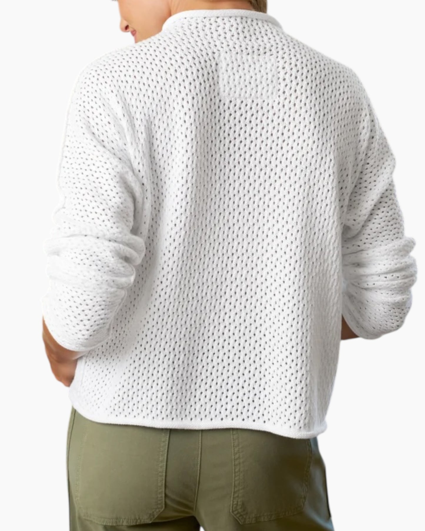 Frank & Eileen Monterey Sweater Pointelle