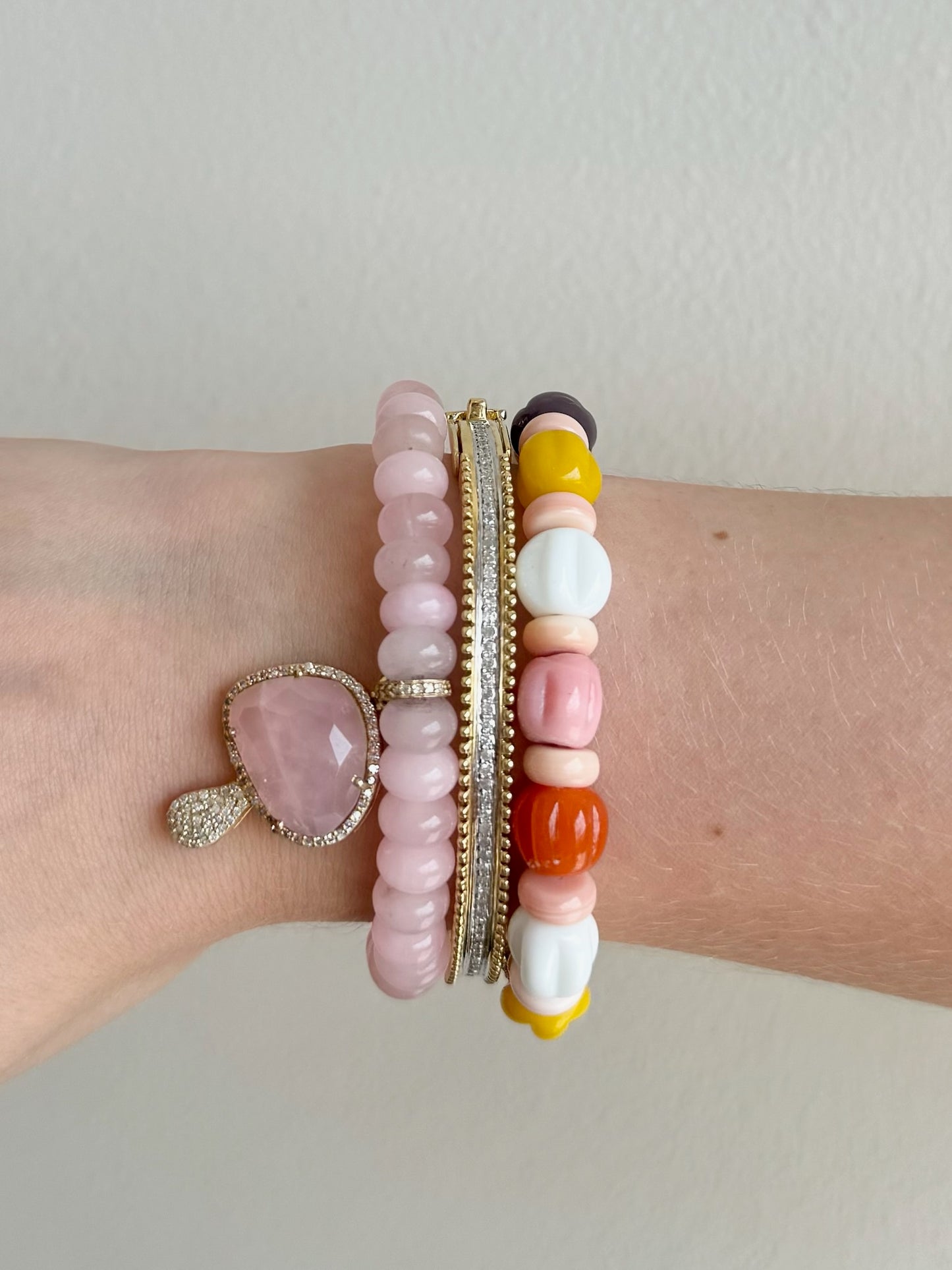 TRUNKSHOW The Woods Single Row Pave Caviar Bangle