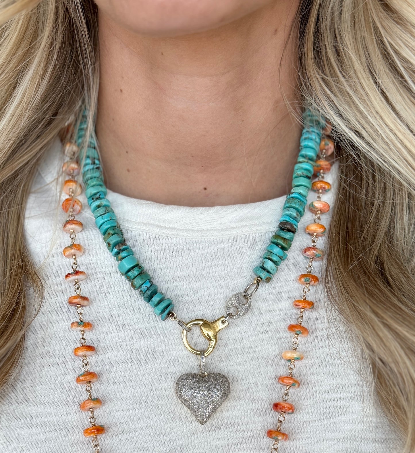 TRUNKSHOW The Woods Turquoise Chain 18"
