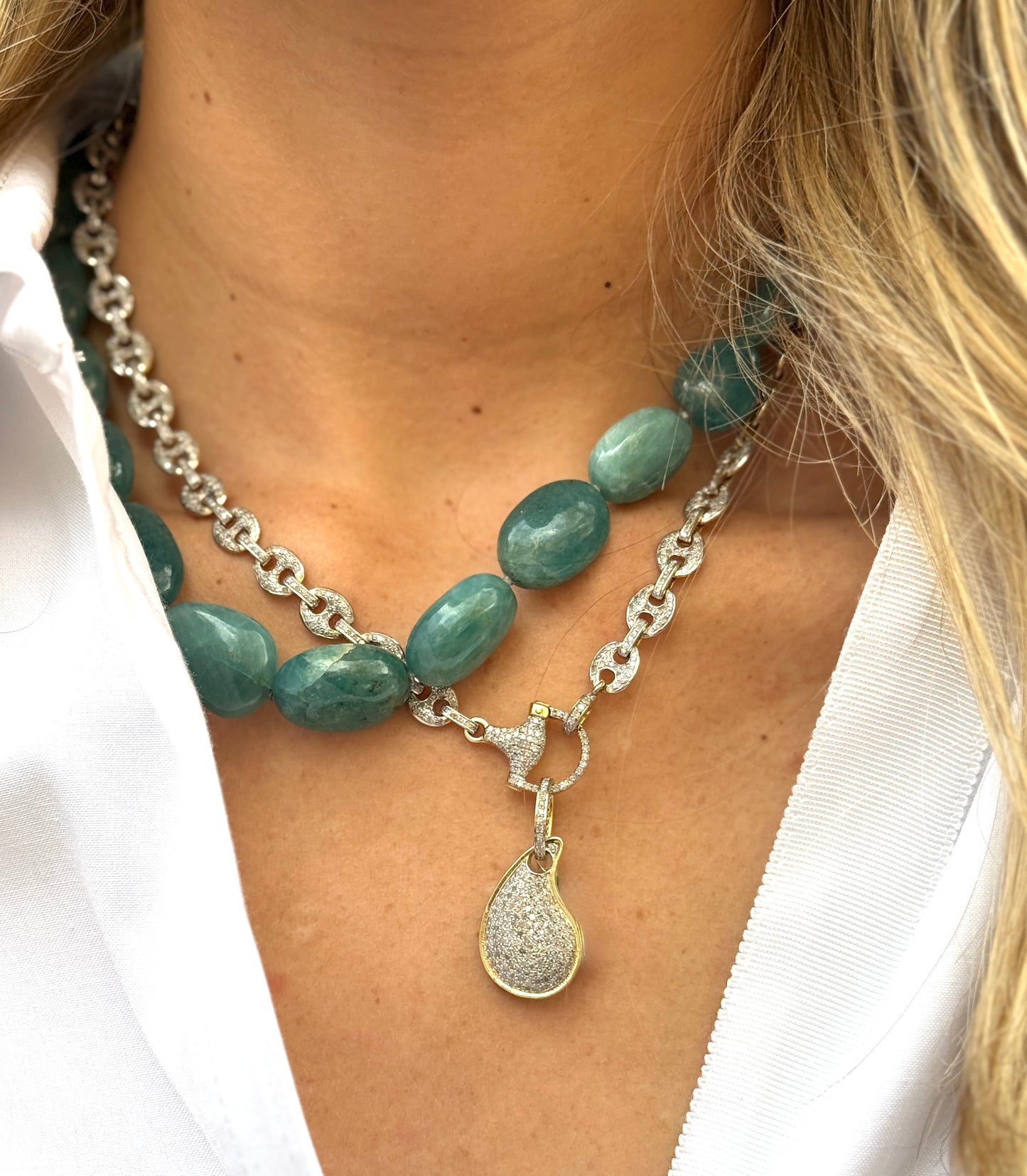 TRUNKSHOW The Woods Fine Jewelry Oyster Shell Charm