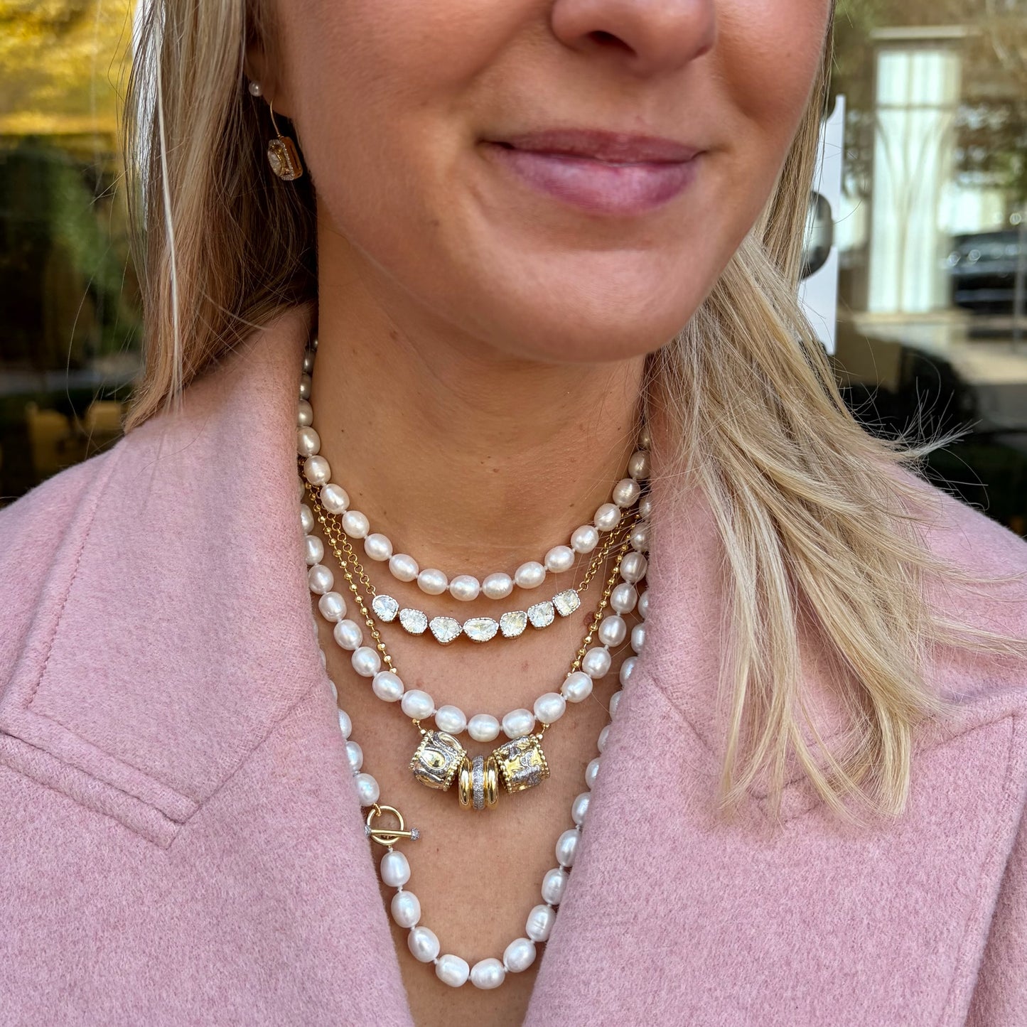 TRUNKSHOW The Woods Horseshoe Diamond Rondelle