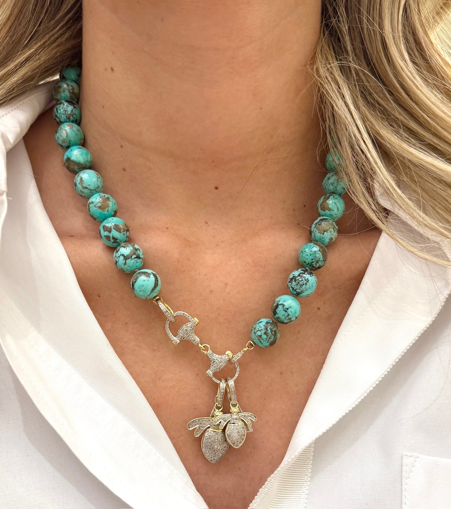 TRUNKSHOW The Woods Fine Jewelry Small Bee Charm