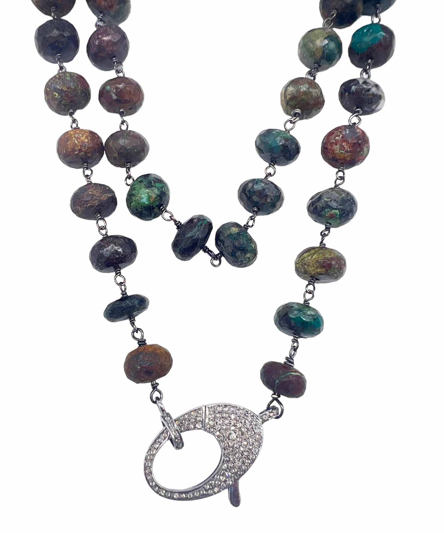 Sample Sale Chyrsocolla Necklace