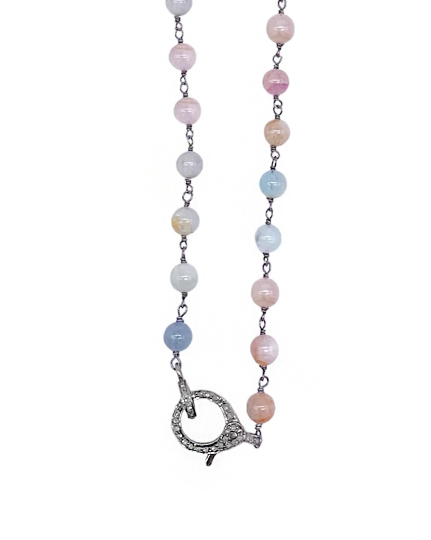 Sample Sale Mixed Gemstone Chain
