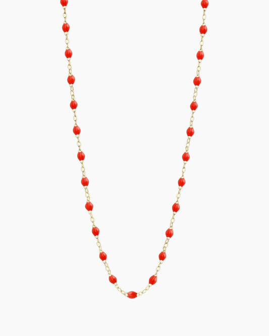 Classic Gigi Necklace Coral