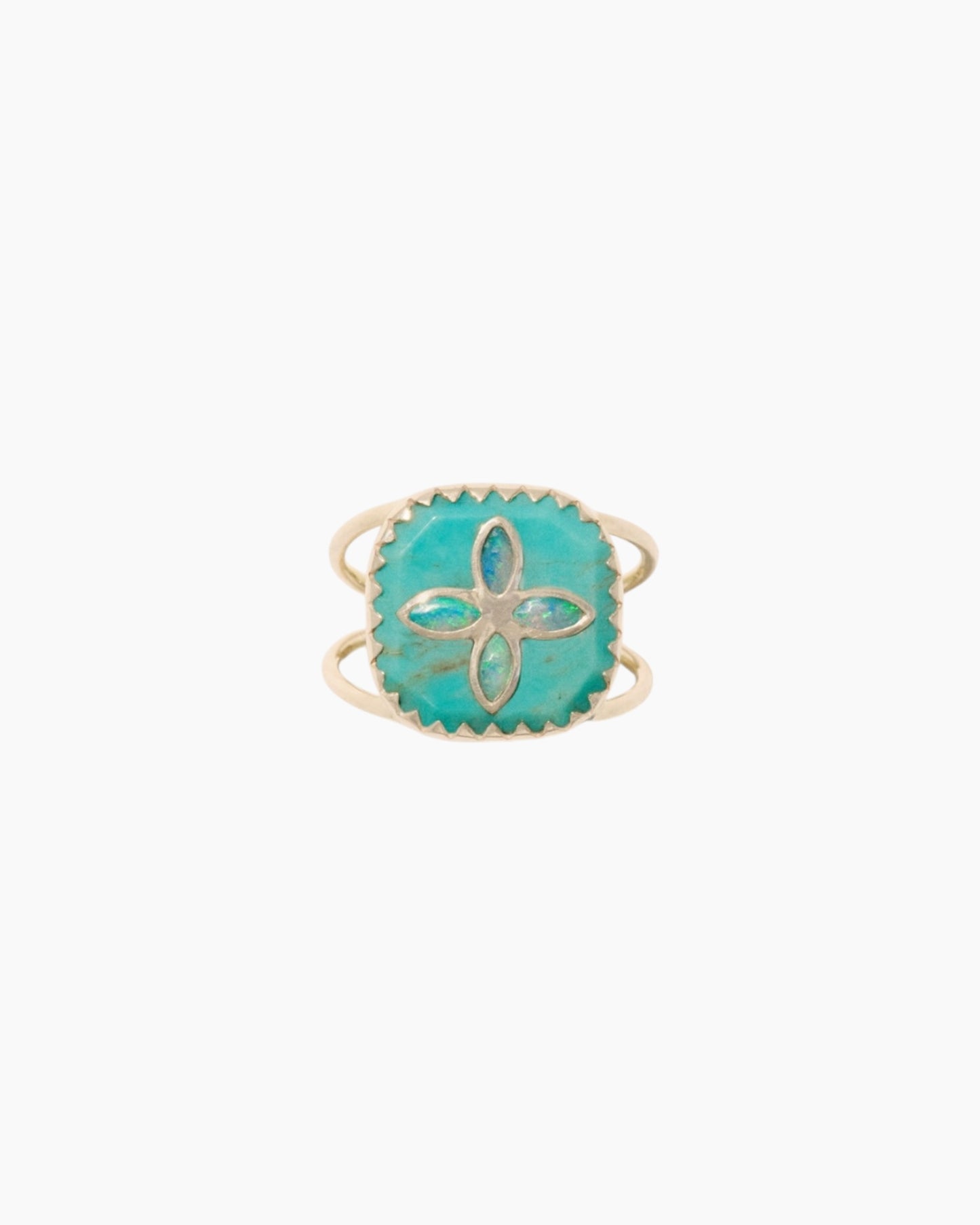 Pascale Monvoisin Bowie N.2 Turquoise Ring