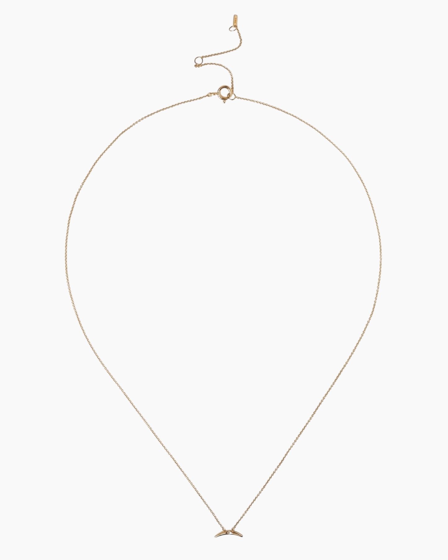 Chan Luu 14K Gold Mini Horn Necklace