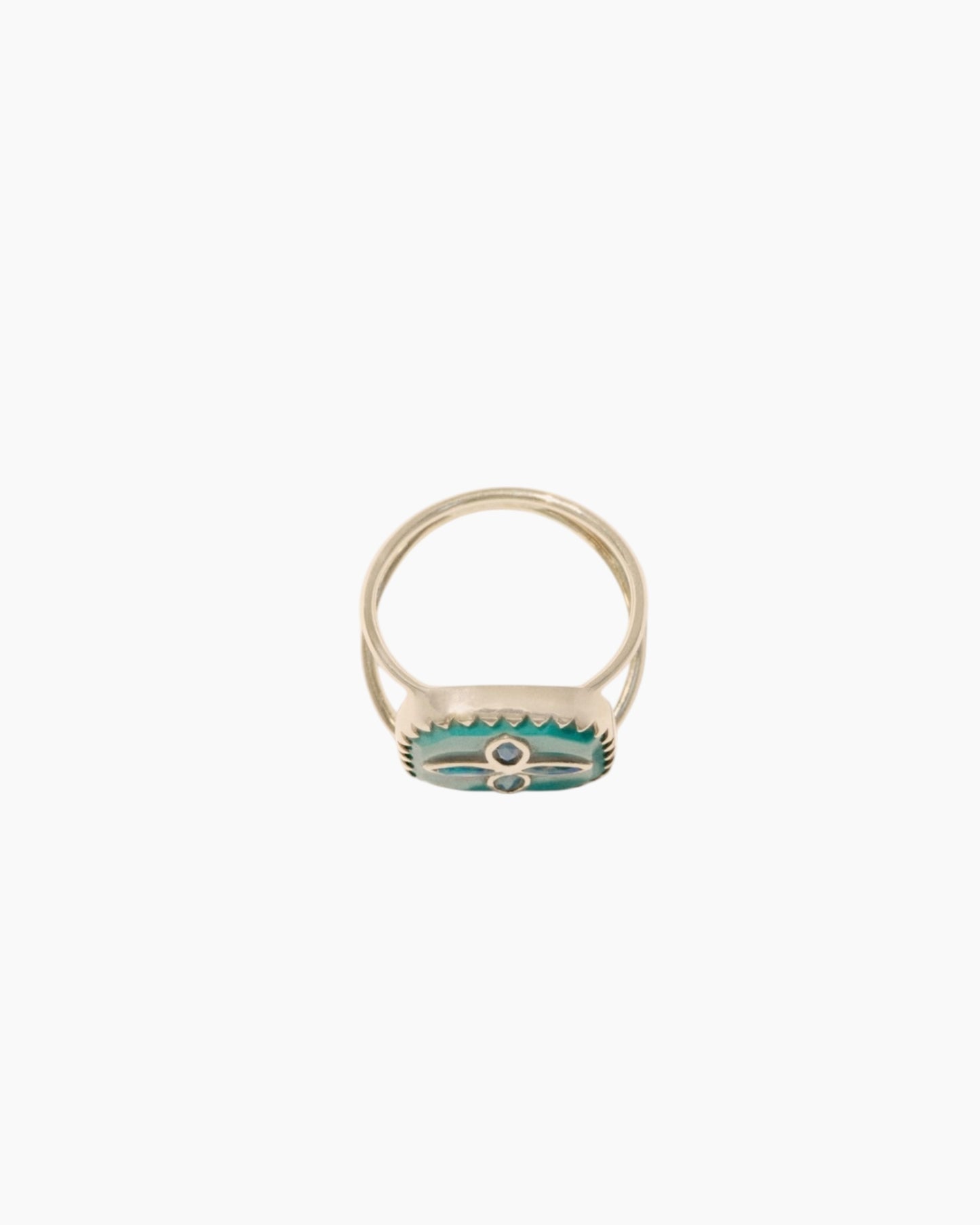 Pascale Monvoisin Bowie N.2 Turquoise Ring