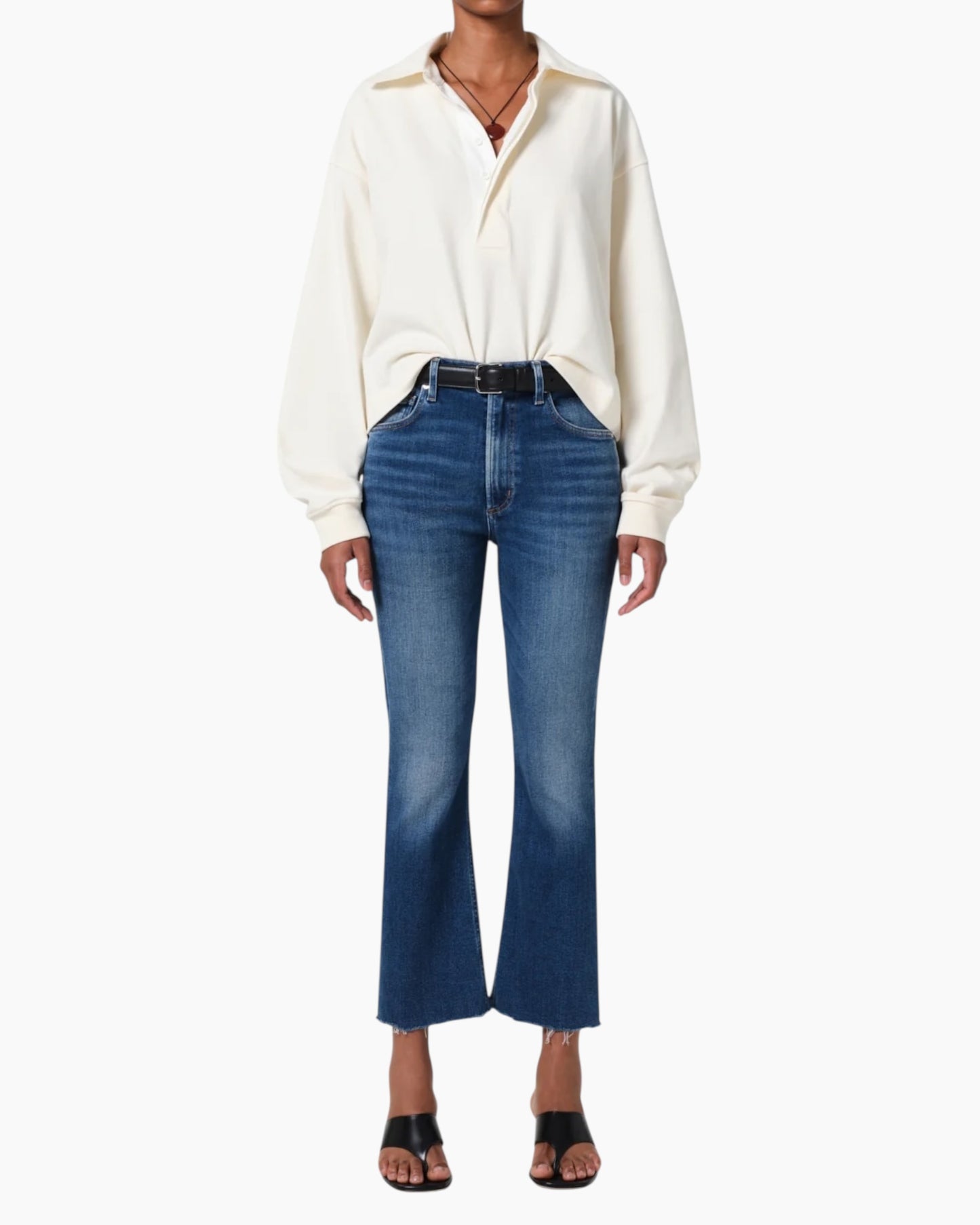 Citizens Isola Mid Rise Cropped Boot Jean