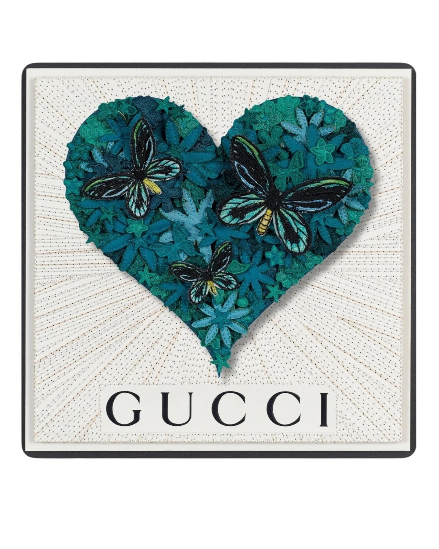 Stephen Wilson White Gypsy Heart 12x12
