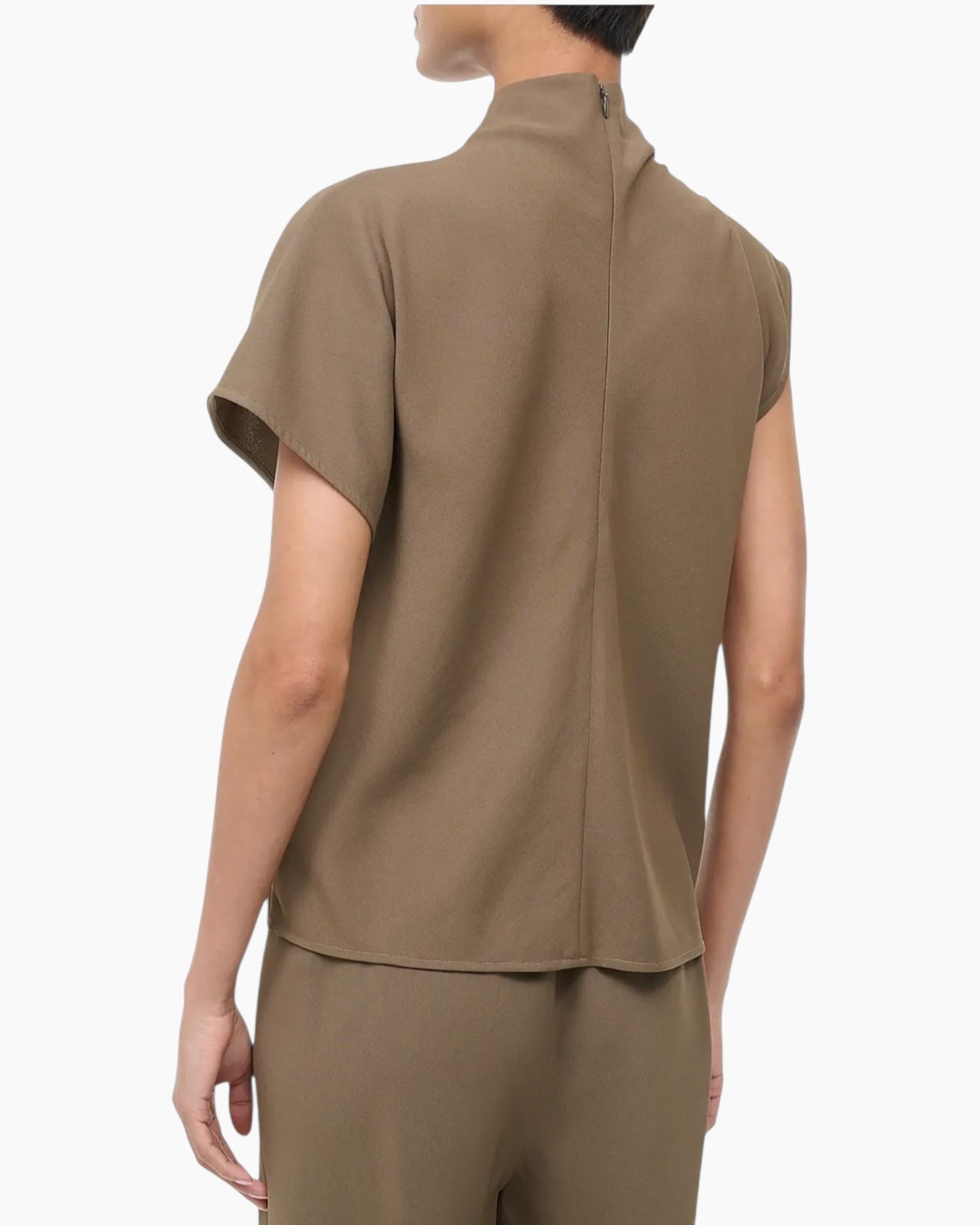 Staud Davina Top Truffle