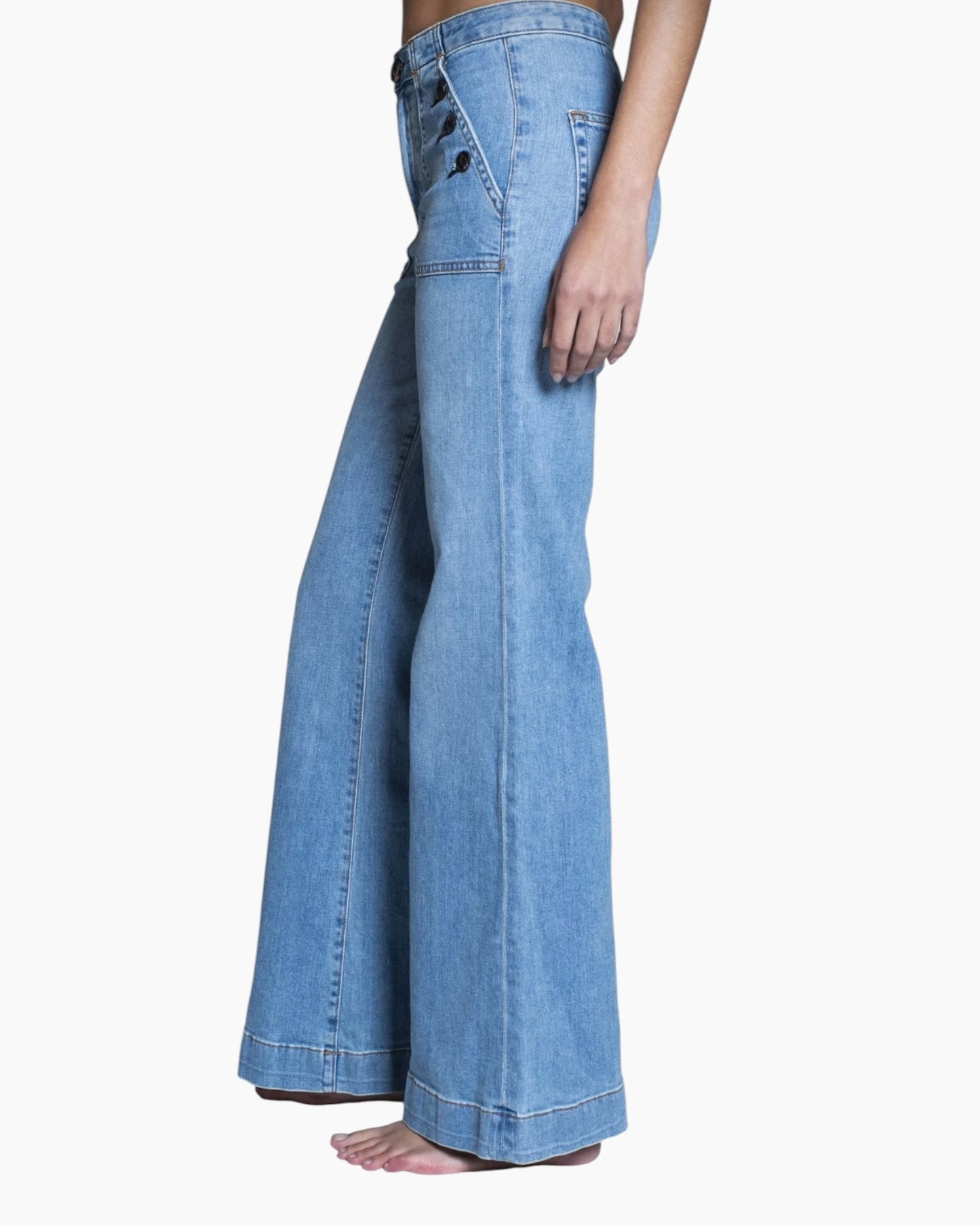Askk Brickhouse Wideleg Jean