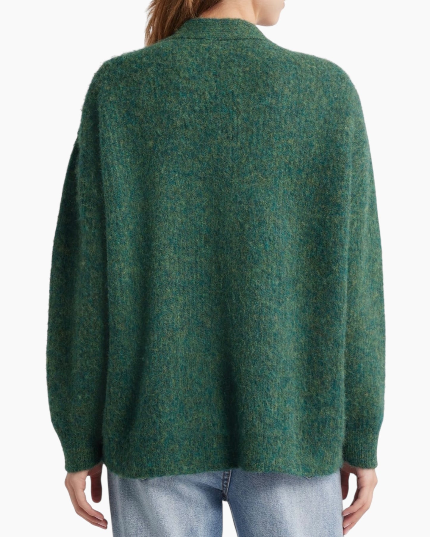 The Great Brushed Mélange Cardigan