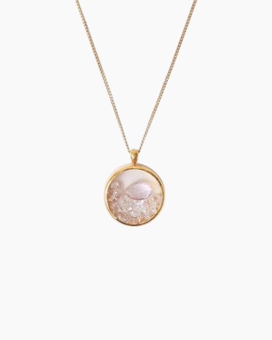 Chan Luu Crystal Pendant Necklace