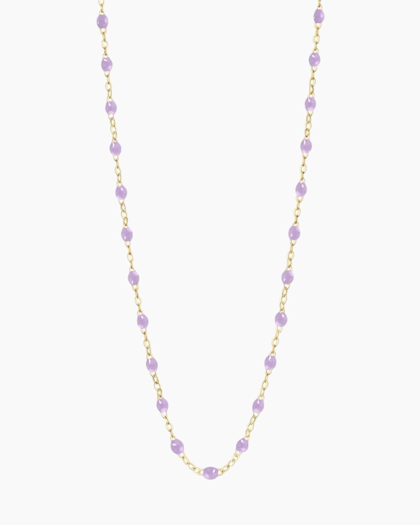 Classic Gigi Necklace Lilac 16.5"