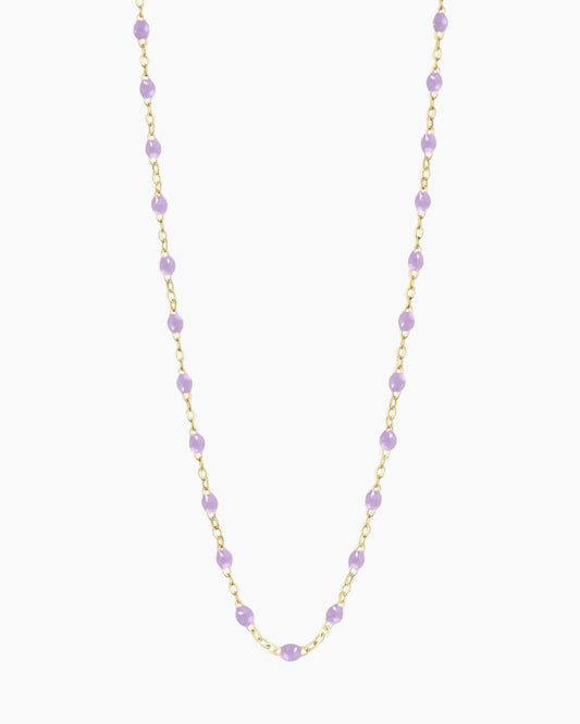 Classic Gigi Necklace Lilac 16.5"