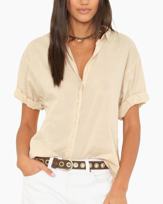 Xirena Channing Shirt Parchment