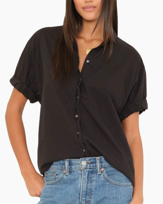 Xirena Channing Shirt Black