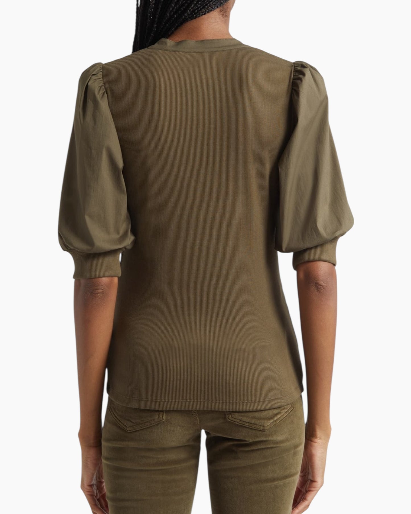 Veronica Beard Coralee Top Cypress