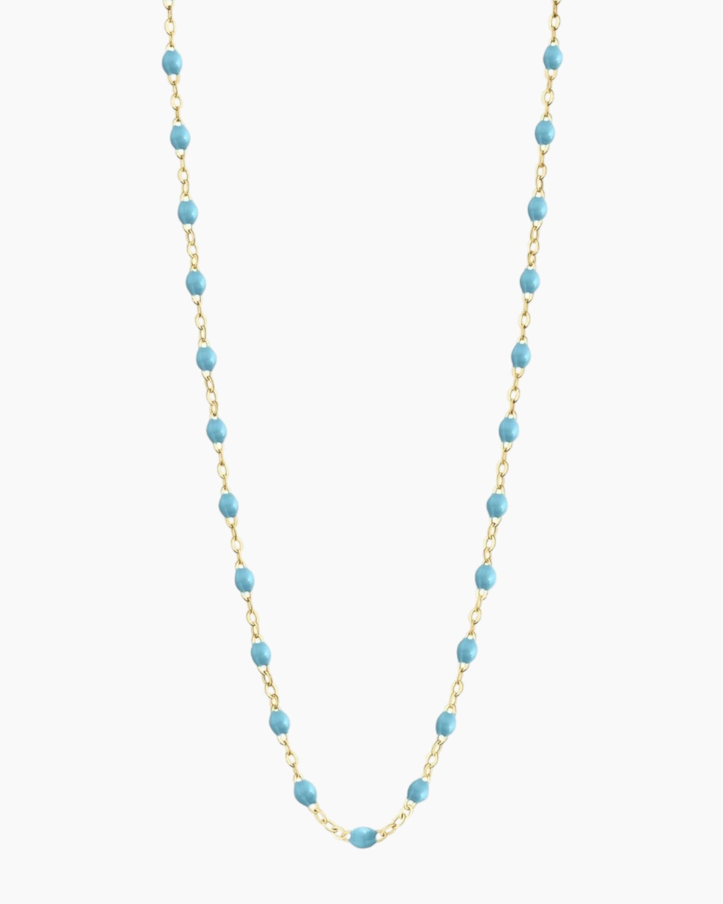 Classic Gigi Necklace Turquoise 16.5"