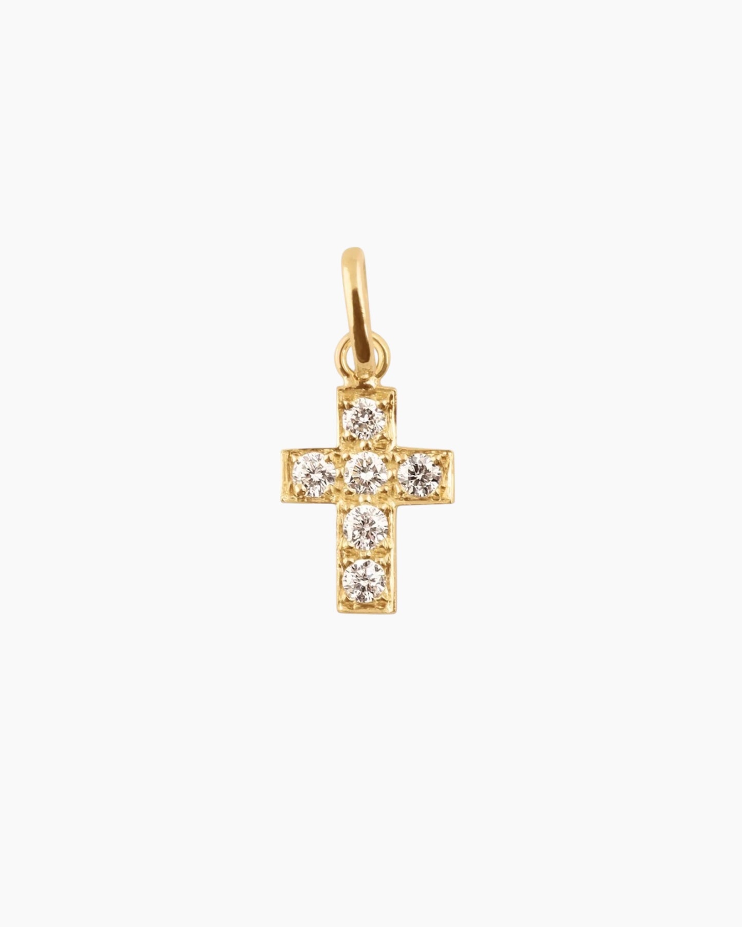 Gigi Cross Diamond Pendant