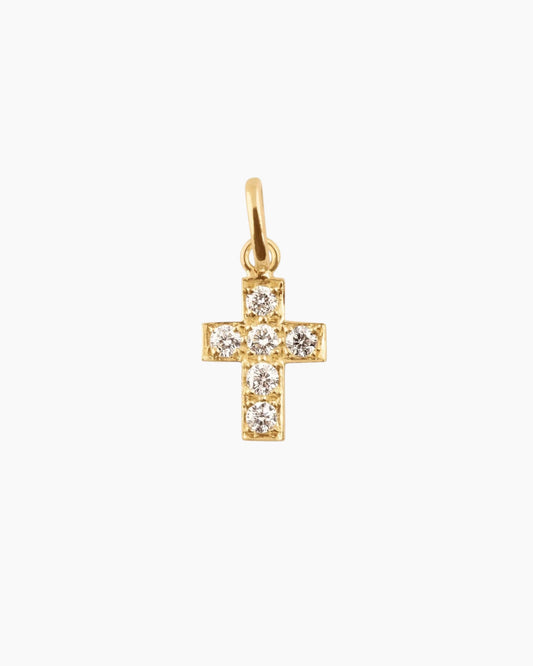 Gigi Cross Diamond Pendant